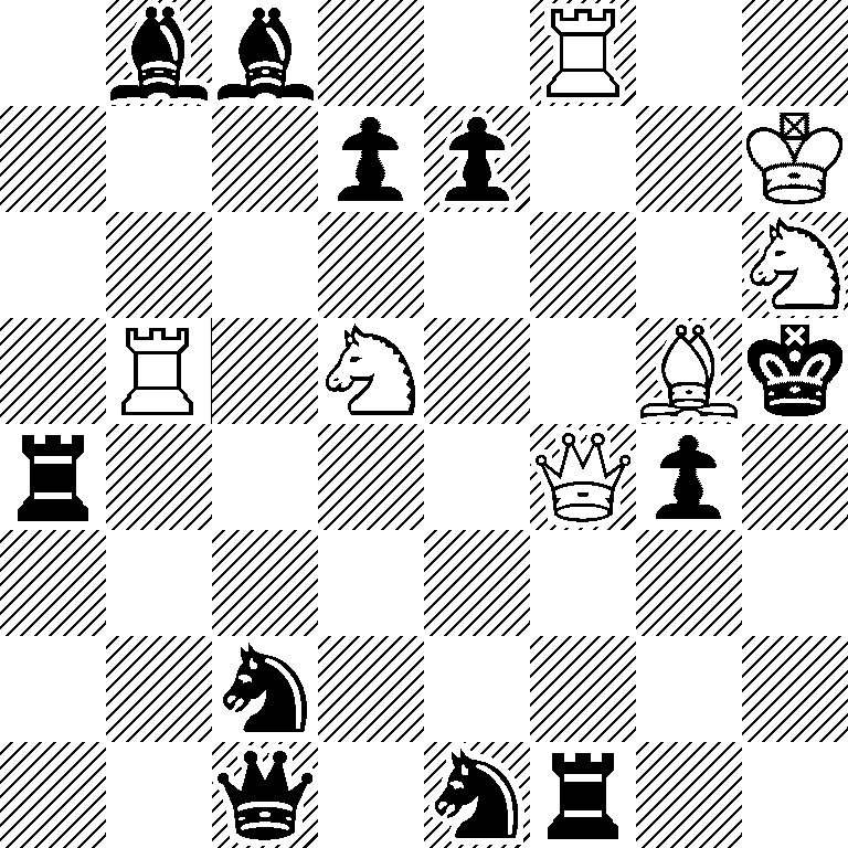 1bb2R2/3pp2K/7N/1R1N2Bk/r4Qp1/8/2n5/2q1nr2
