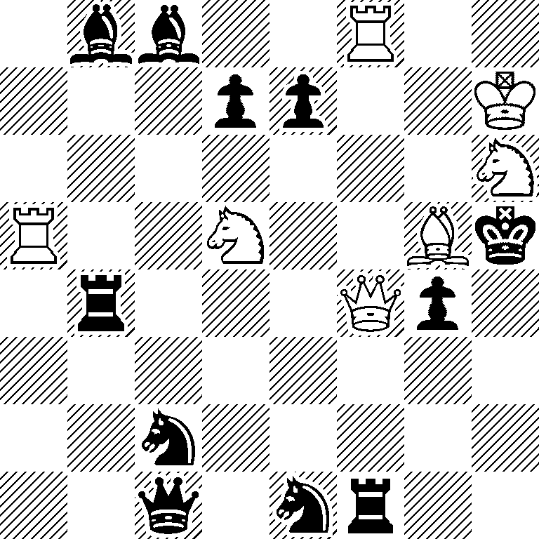 1bb2R2/3pp2K/7N/R2N2Bk/1r3Qp1/8/2n5/2q1nr2