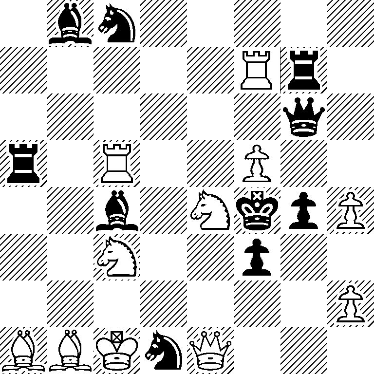 1bn5/5Rr1/6q1/r1R2P2/2b1NkpP/2N2p2/7P/BBKnQ3