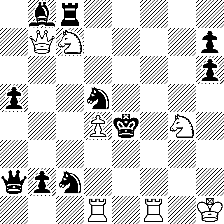 1br5/1QN4p/7p/p2n4/3Pk1N1/8/qpn5/3R1R1K