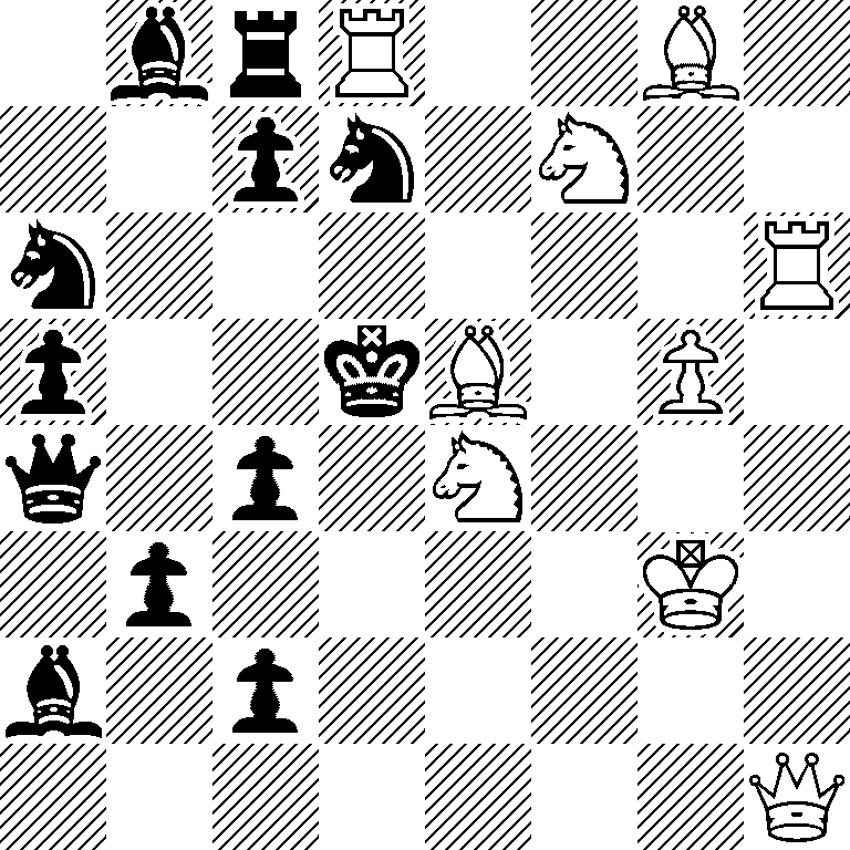 1brR2B1/2pn1N2/n6R/p2kB1P1/q1p1N3/1p4K1/b1p5/7Q