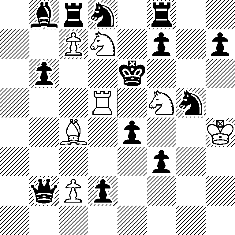 1brn1r2/2PN1p1p/1p2k3/3R1Nn1/2B1p2K/5p2/1qPp4/8