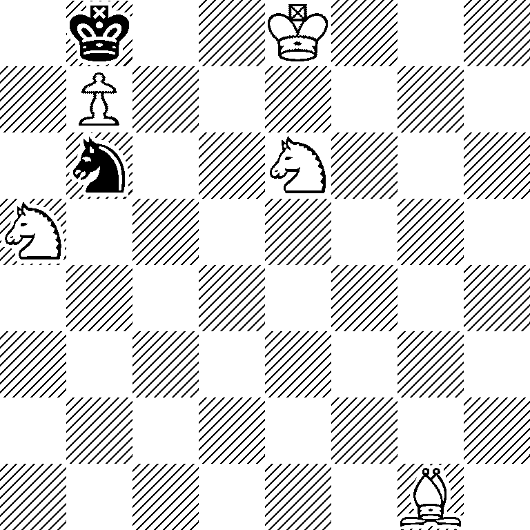 1k2K3/1P6/1n2N3/N7/8/8/8/6B1