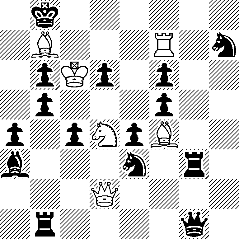 1k6/1B3R1n/1pKp1p2/1p3p2/p1pNpB2/b3n1r1/3Q4/1r4q1