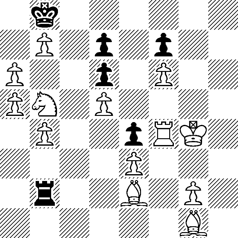 1k6/1P1p1p2/P2p1P2/PN1P4/1P2pRK1/4P3/1r2B1P1/6B1