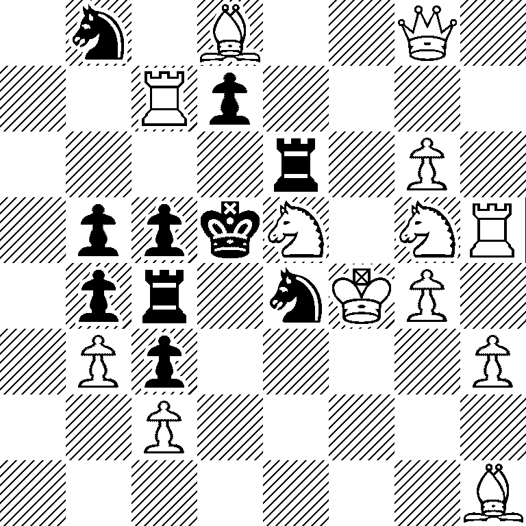 1n1B2Q1/2Rp4/4r1P1/1ppkN1NR/1pr1nKP1/1Pp4P/2P5/7B