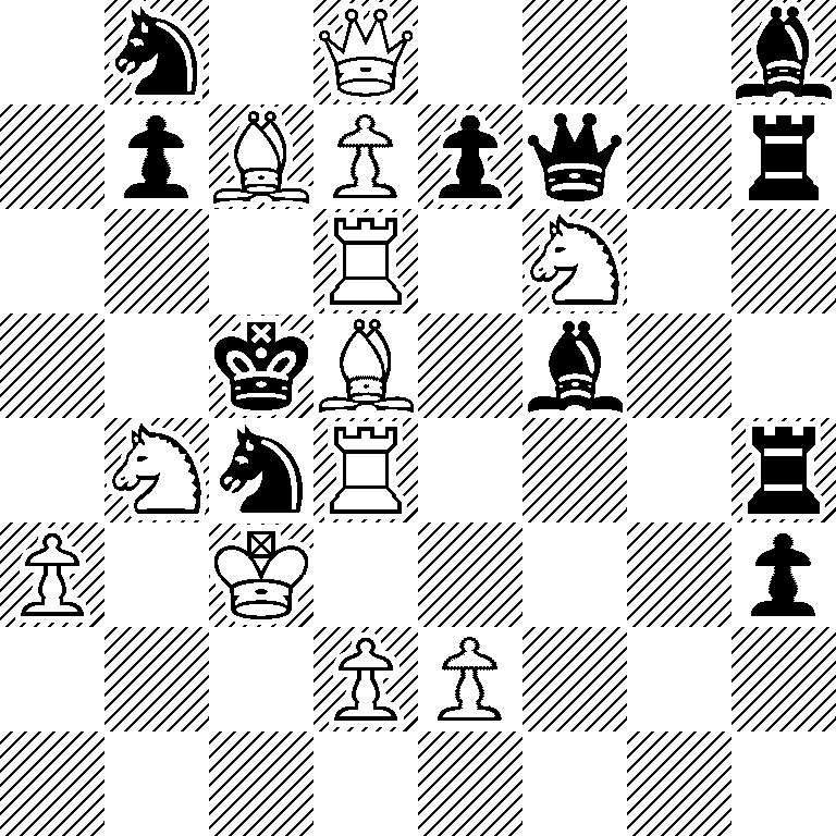 1n1Q3b/1pBPpq1r/3R1N2/2kB1b2/1NnR3r/P1K4p/3PP3/8