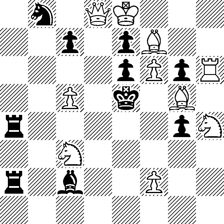 1n1QK3/2p1pB2/4pPpR/2P1k1B1/r5pN/2N5/r1b2P2/8