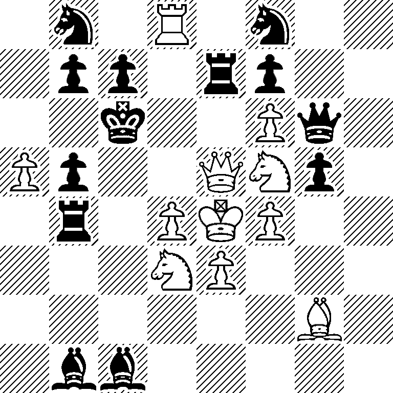 1n1R1n2/1pp1rp2/2k2Pq1/Pp2QNp1/1r1PKP2/3NP3/6B1/1bb5