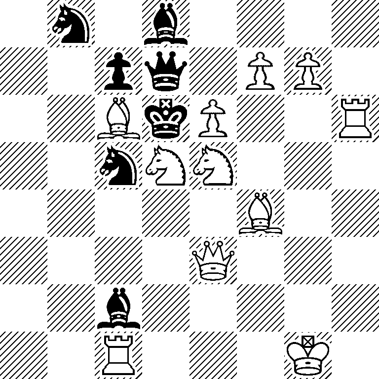 1n1b4/2pq1PP1/2BkP2R/2nNN3/5B2/4Q3/2b5/2R3K1