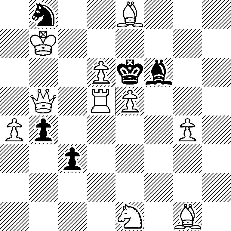 1n2B3/1K6/3Pkb2/1Q1RP3/Pp4P1/2p5/8/4N1B1