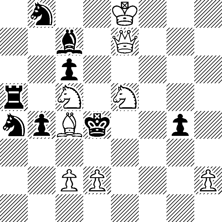 1n2K3/2b1Q3/2p5/r1N1N3/npBk2p1/8/2PP3P/8