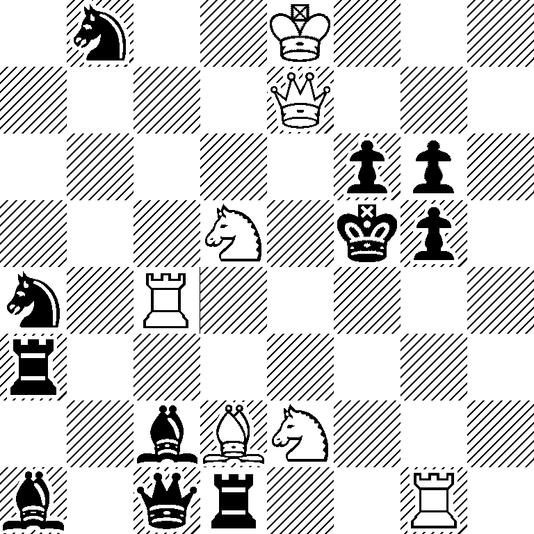 1n2K3/4Q3/5pp1/3N1kp1/n1R5/r7/2bBN3/b1qr2R1