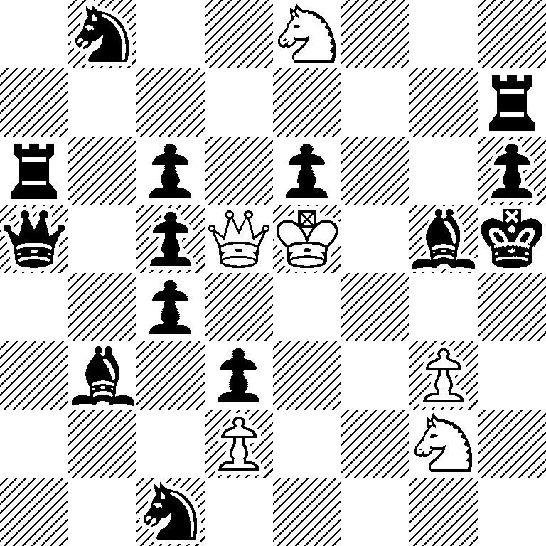 1n2N3/7r/r1p1p2p/q1pQK1bk/2p5/1b1p2P1/3P2N1/2n5