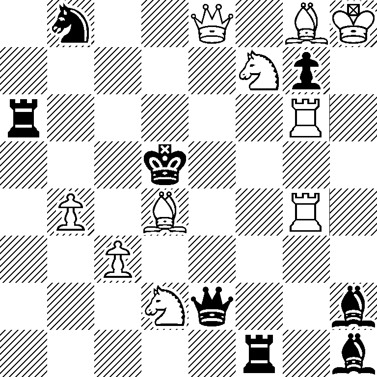 1n2Q1BK/5Np1/r5R1/3k4/1P1B2R1/2P5/3Nq2b/5r1b
