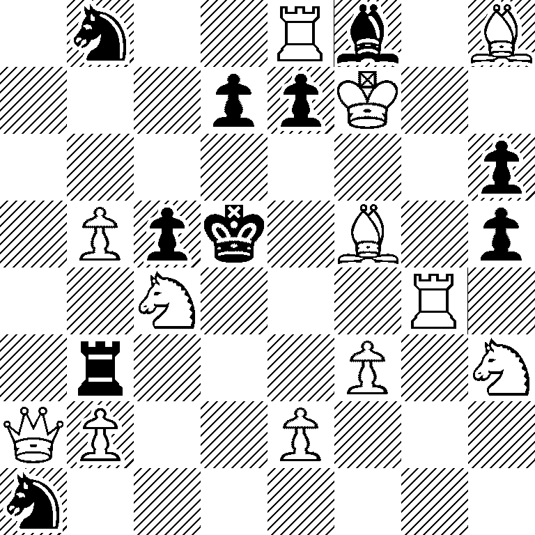 1n2Rb1B/3ppK2/7p/1Ppk1B1p/2N3R1/1r3P1N/QP2P3/n7