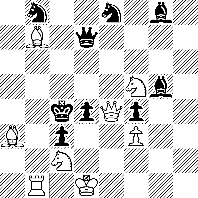 1n2n1b1/1B1q4/8/5Nb1/2kpQp2/B1p2P2/2N5/1R1K4