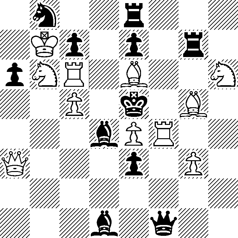 1n2r3/1Kp1p1r1/pNR1B2N/2P1k1B1/3bPR2/Q3p1P1/8/3b1q2
