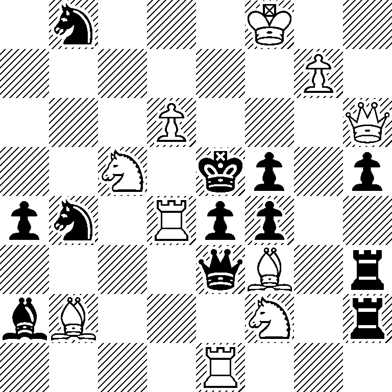 1n3K2/6P1/3P3Q/2N1kp1p/pn1Rpp2/4qB1r/bB3N1r/4R3