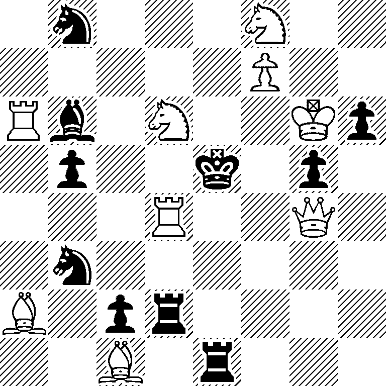 1n3N2/5P2/Rb1N2Kp/1p2k1p1/3R2Q1/1n6/B1pr4/2B1r3