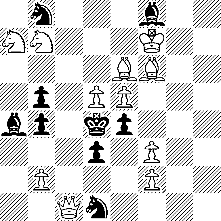 1n3b2/NN3K2/4BB2/1p1PP3/bp1kp3/3p1P2/1P3P2/2Qn4