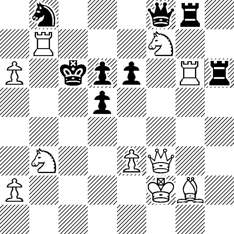 1n3qr1/1R3N2/P1kpp1Rr/3p4/8/1N2PQ2/P4KB1/8