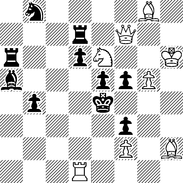 1n4B1/3r1Q2/r2pN2K/b3ppP1/1p2k3/5p2/5P1B/3R4