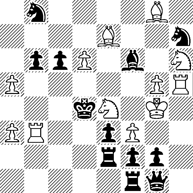 1n4B1/4B2n/1ppP1b1N/P5PR/3kN1K1/PR2pP2/4rpp1/5rq1