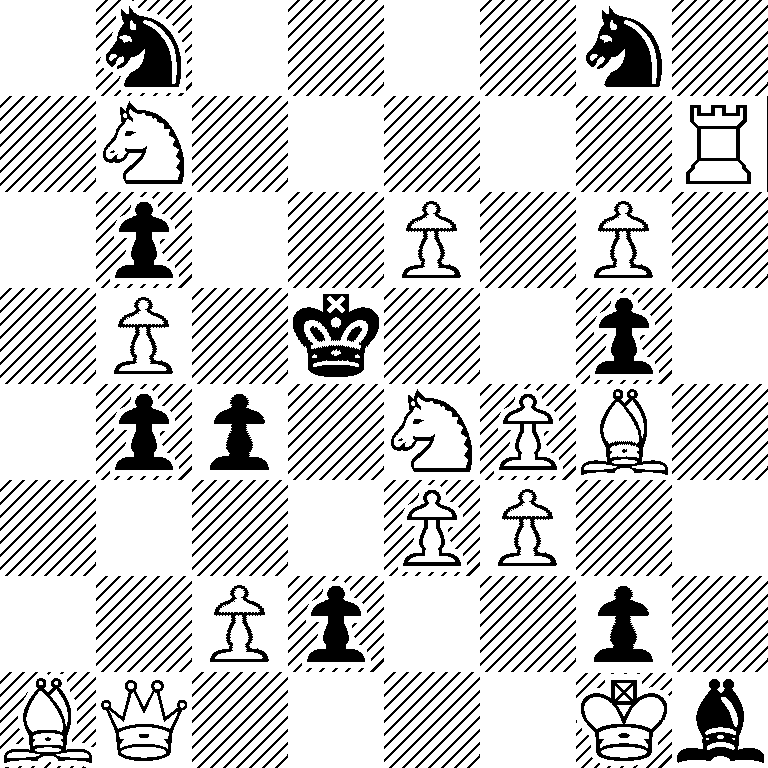 1n4n1/1N5R/1p2P1P1/1P1k2p1/1pp1NPB1/4PP2/2Pp2p1/BQ4Kb