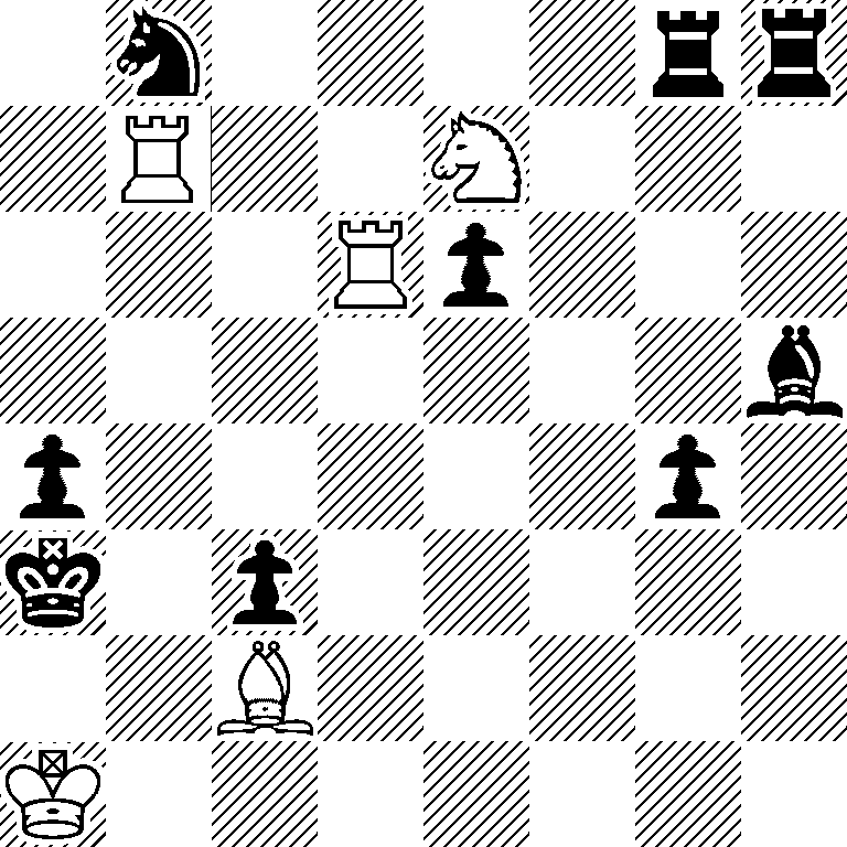 1n4rr/1R2N3/3Rp3/7b/p5p1/k1p5/2B5/K7