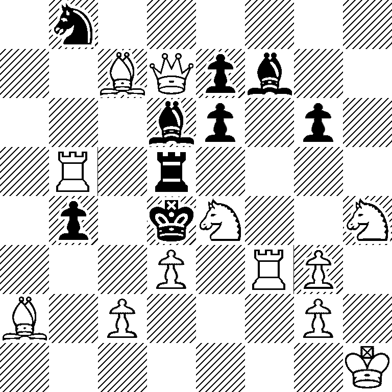 1n6/2BQpb2/3bp1p1/1R1r4/1p1kN2N/3P1RP1/B1P3P1/7K