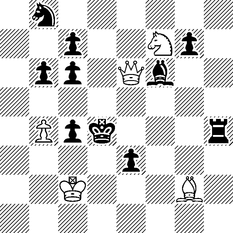 1n6/2p2Np1/1pp1Qb2/8/1Ppk3r/4p3/2K3B1/8