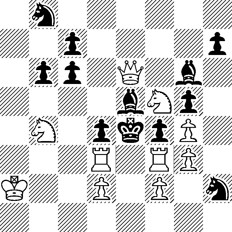 1n6/2p4p/1pp1Q1b1/4bNp1/1N1pkpP1/3R1RP1/K2P1P1n/8
