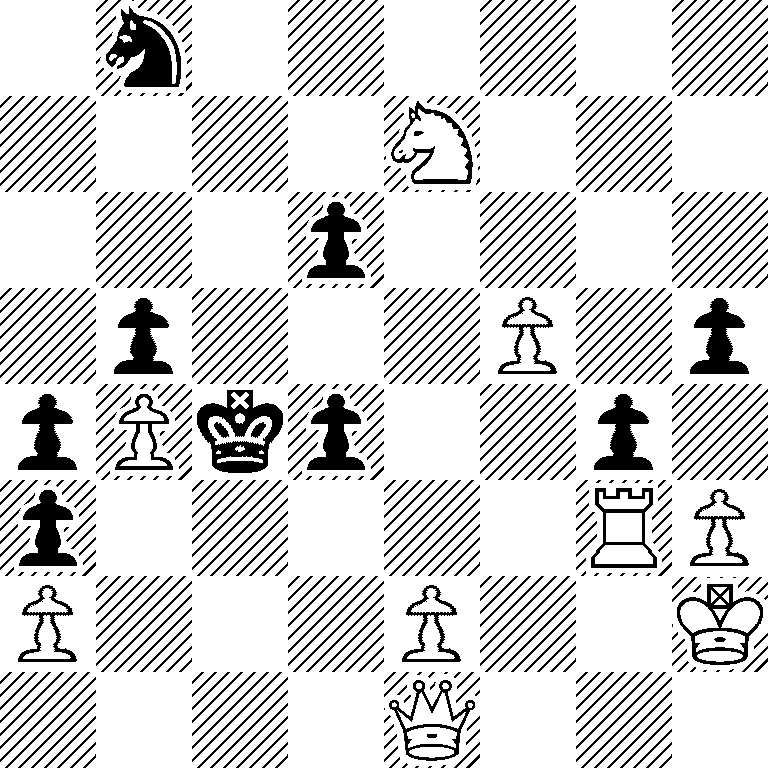 1n6/4N3/3p4/1p3P1p/pPkp2p1/p5RP/P3P2K/4Q3