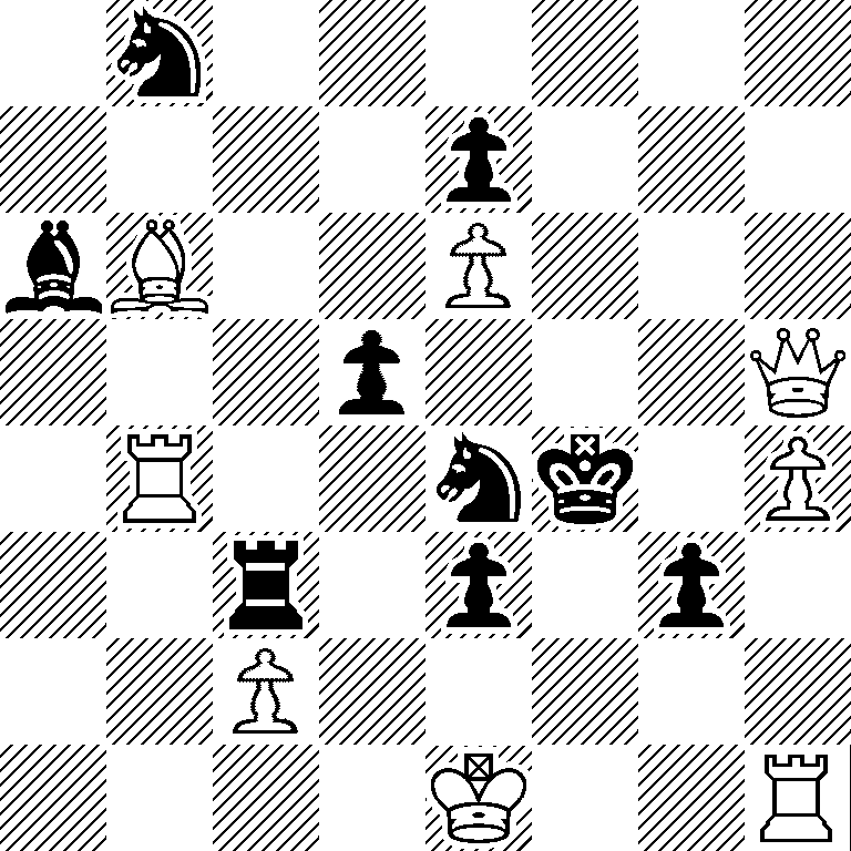 1n6/4p3/bB2P3/3p3Q/1R2nk1P/2r1p1p1/2P5/4K2R