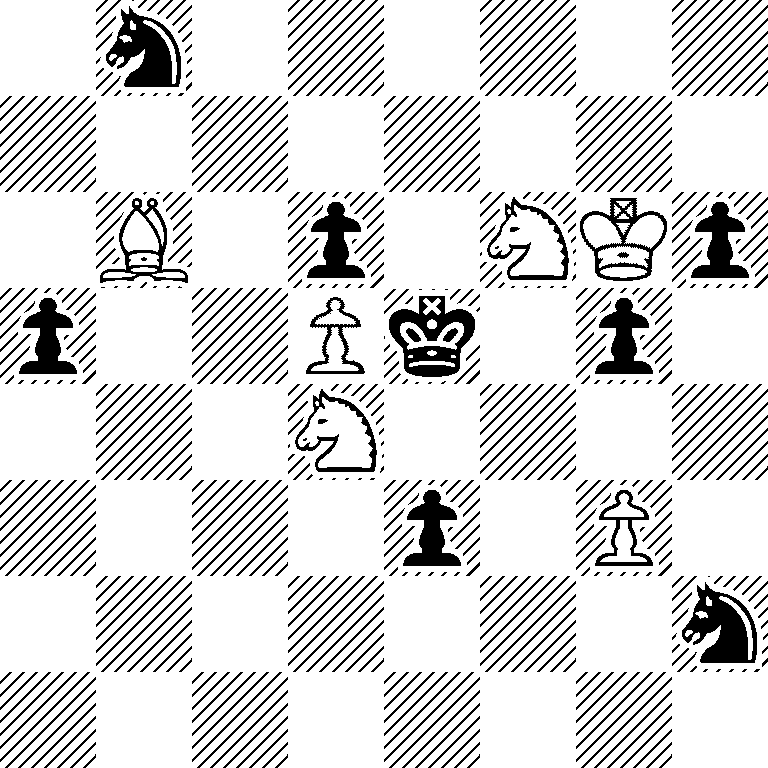 1n6/8/1B1p1NKp/p2Pk1p1/3N4/4p1P1/7n/8