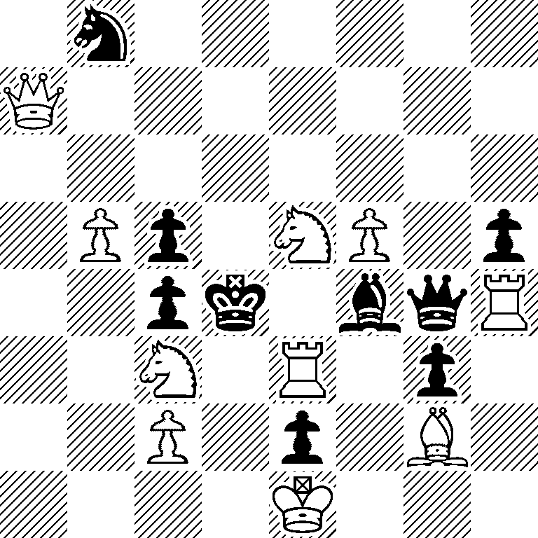 1n6/Q7/8/1Pp1NP1p/2pk1bqR/2N1R1p1/2P1p1B1/4K3