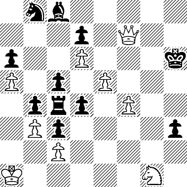 1nb5/3p1Q2/p2P3k/P1p1P3/1prp1P2/1Pp4p/2P5/K5N1