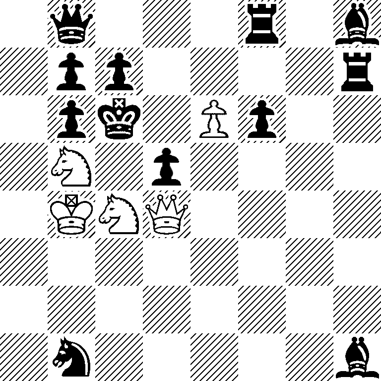 1q3r1b/1pp4r/1pk1Pp2/1N1p4/1KNQ4/8/8/1n5b