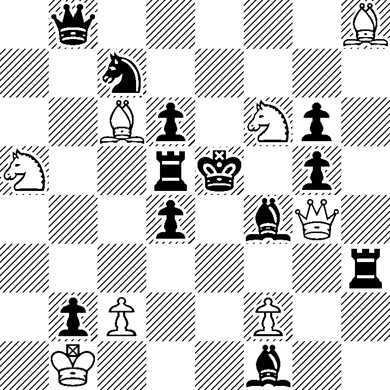 1q5B/2n5/2Bp1Np1/N2rk1p1/3p1bQ1/7r/1pP2P2/1K3b2