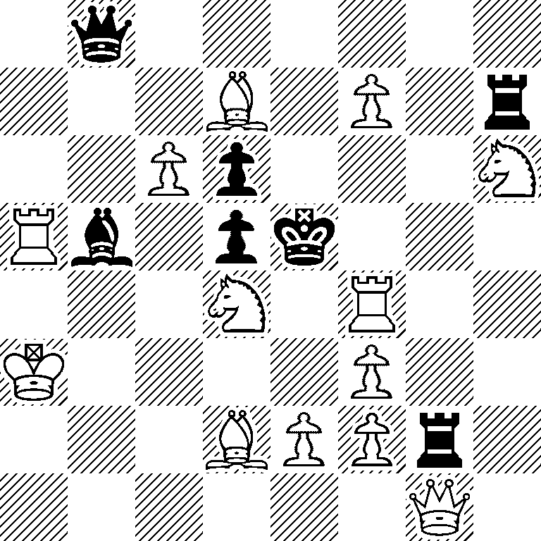 1q6/3B1P1r/2Pp3N/Rb1pk3/3N1R2/K4P2/3BPPr1/6Q1