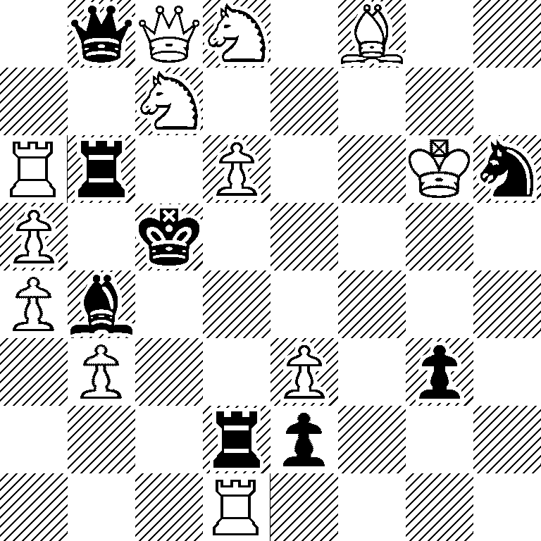 1qQN1B2/2N5/Rr1P2Kn/P1k5/Pb6/1P2P1p1/3rp3/3R4