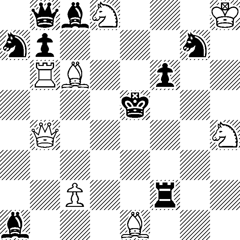 1qbN3K/np4n1/1RB2p2/4k3/1Q5N/8/2P2r2/b3B3