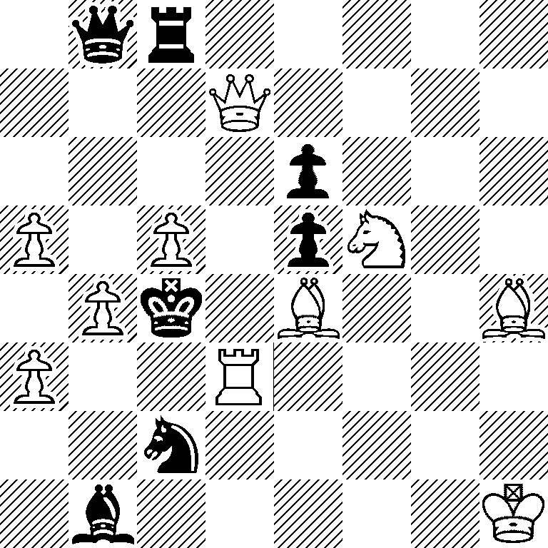 1qr5/3Q4/4p3/P1P1pN2/1Pk1B2B/P2R4/2n5/1b5K