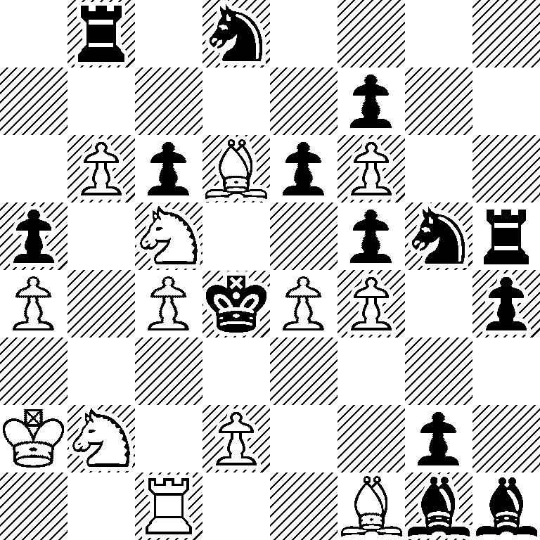 1r1n4/5p2/1PpBpP2/p1N2pnr/P1PkPP1p/8/KN1P2p1/2R2Bbb