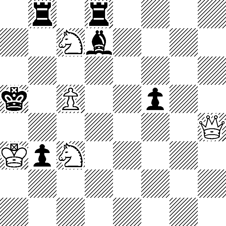 1r1r4/2Nb4/8/k1P2p2/7Q/KpN5/8/8