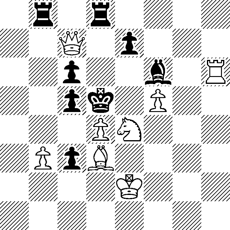 1r1r4/2Q1p3/2p2b1R/2pk1P2/3PN3/1PpB4/4K3/8