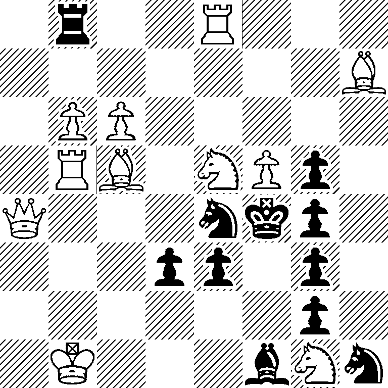 1r2R3/7B/1PP5/1RB1NPp1/Q3nkp1/3pp1p1/6p1/1K3bNn