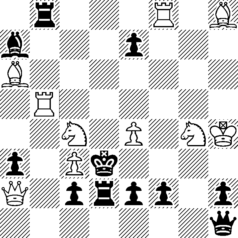 1r3R1B/b3p3/B7/1R6/2N1P1NK/p1Pk4/Q1prpp1p/7q