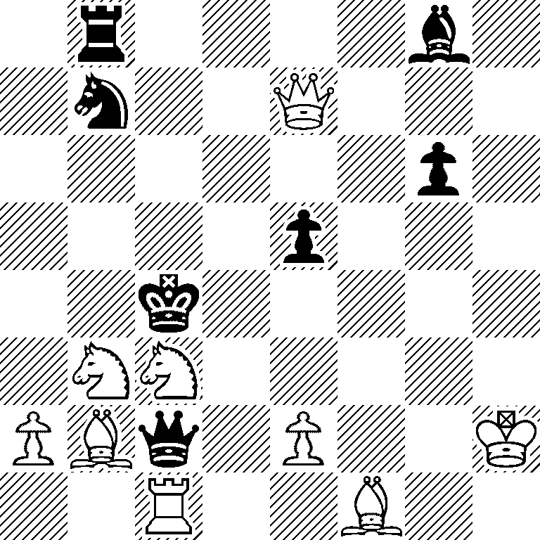1r4b1/1n2Q3/6p1/4p3/2k5/1NN5/PBq1P2K/2R2B2